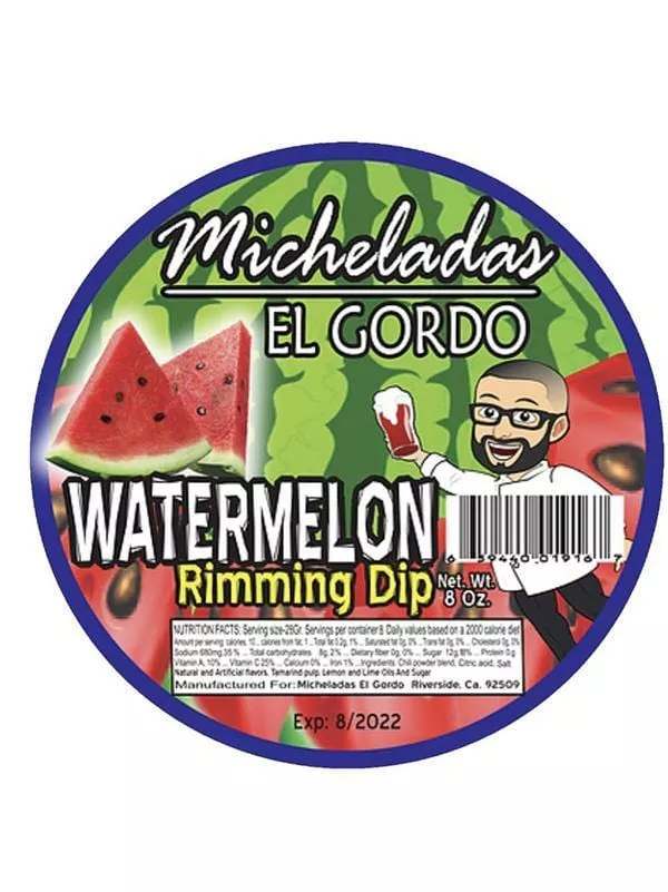 Micheladas El Gordo Watermelon Rimming Dip Chamoy