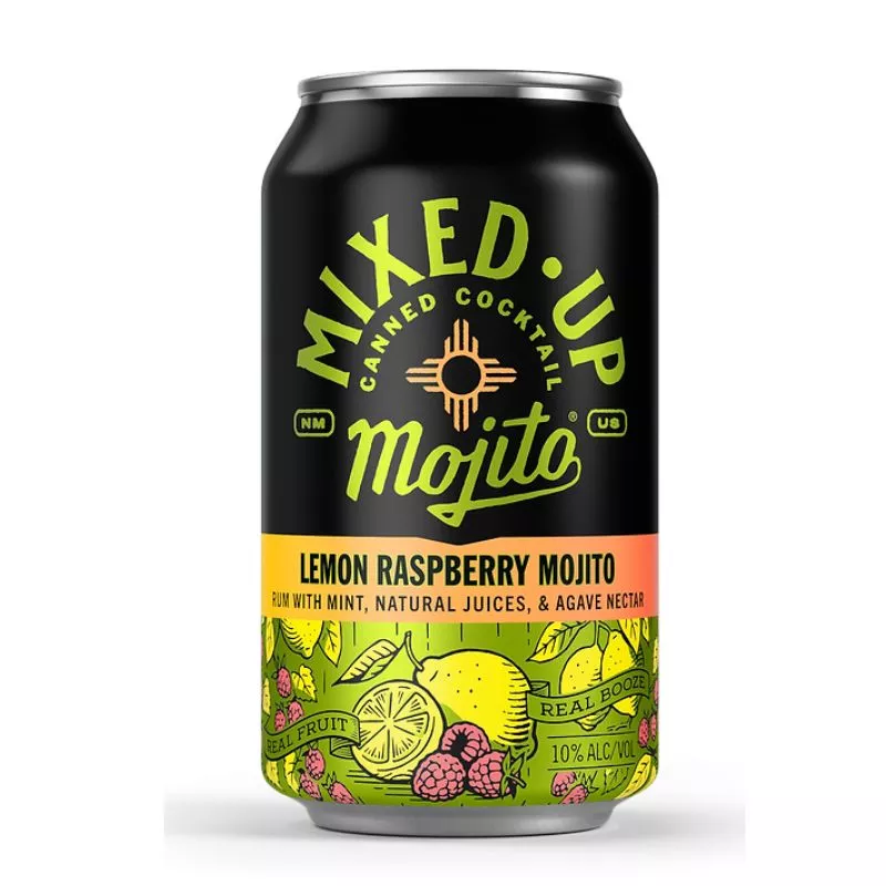 MIXED-UP LEMON RASPBERRY MOJITO