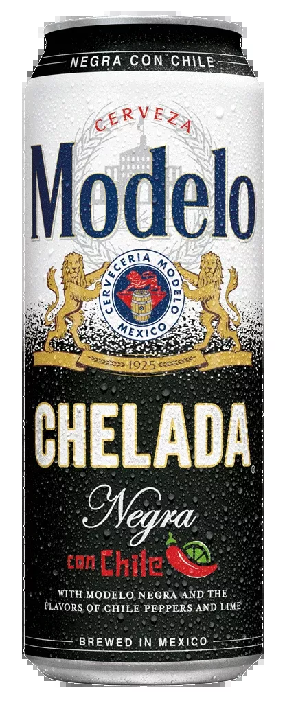 Modelo Chelada Negra Con Chile 24oz Can
