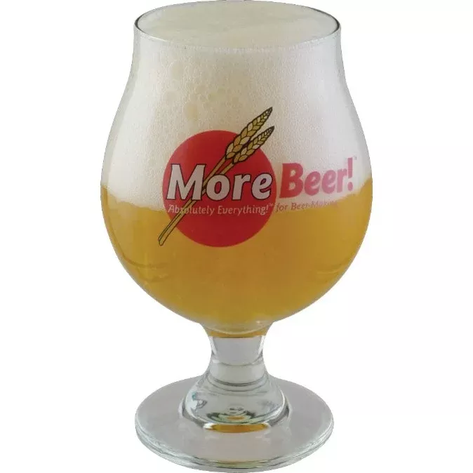 MoreBeer! Belgian Glass - 16 oz.