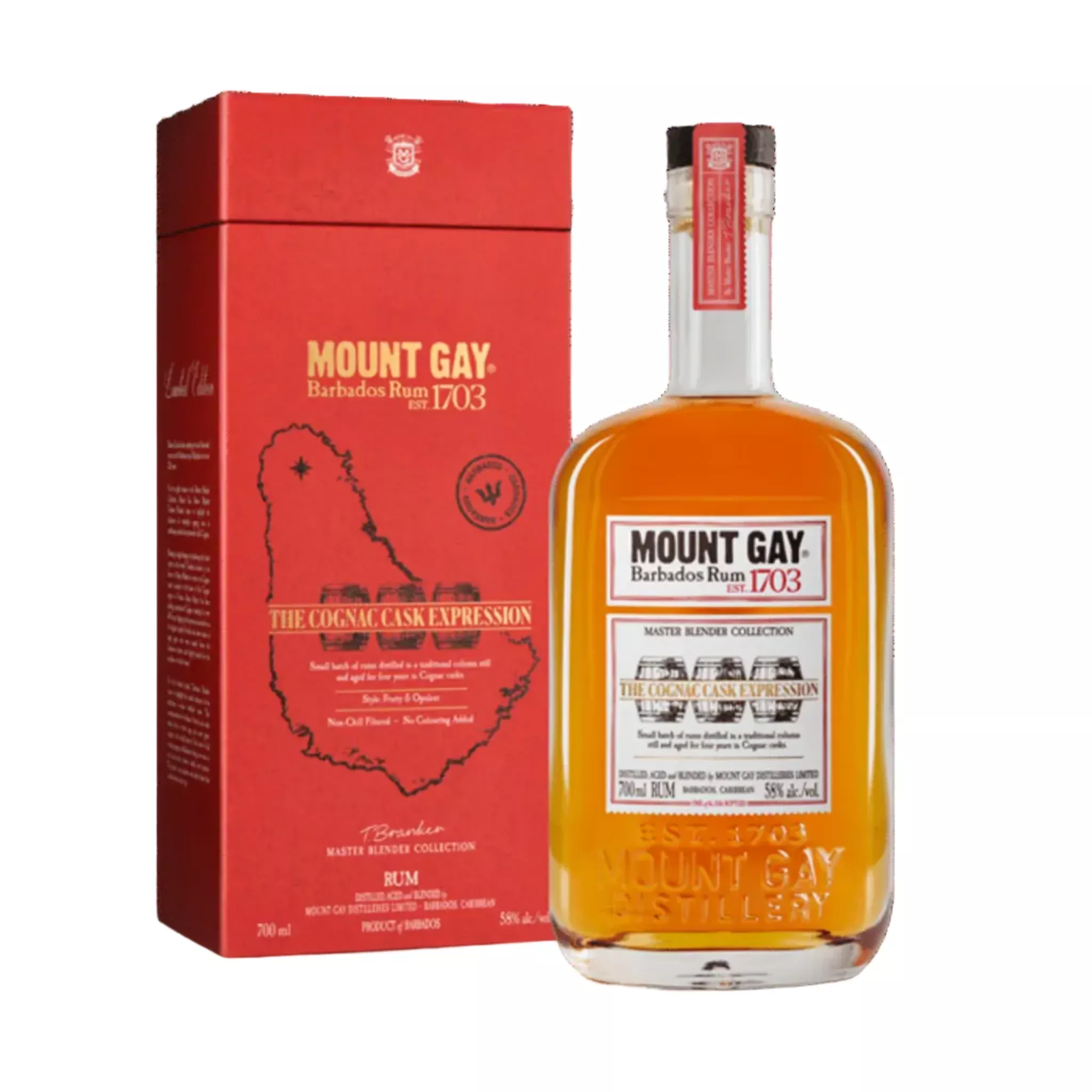 Mount Gay Aged Rum Master Blender Collection The Cognac Cask Expression