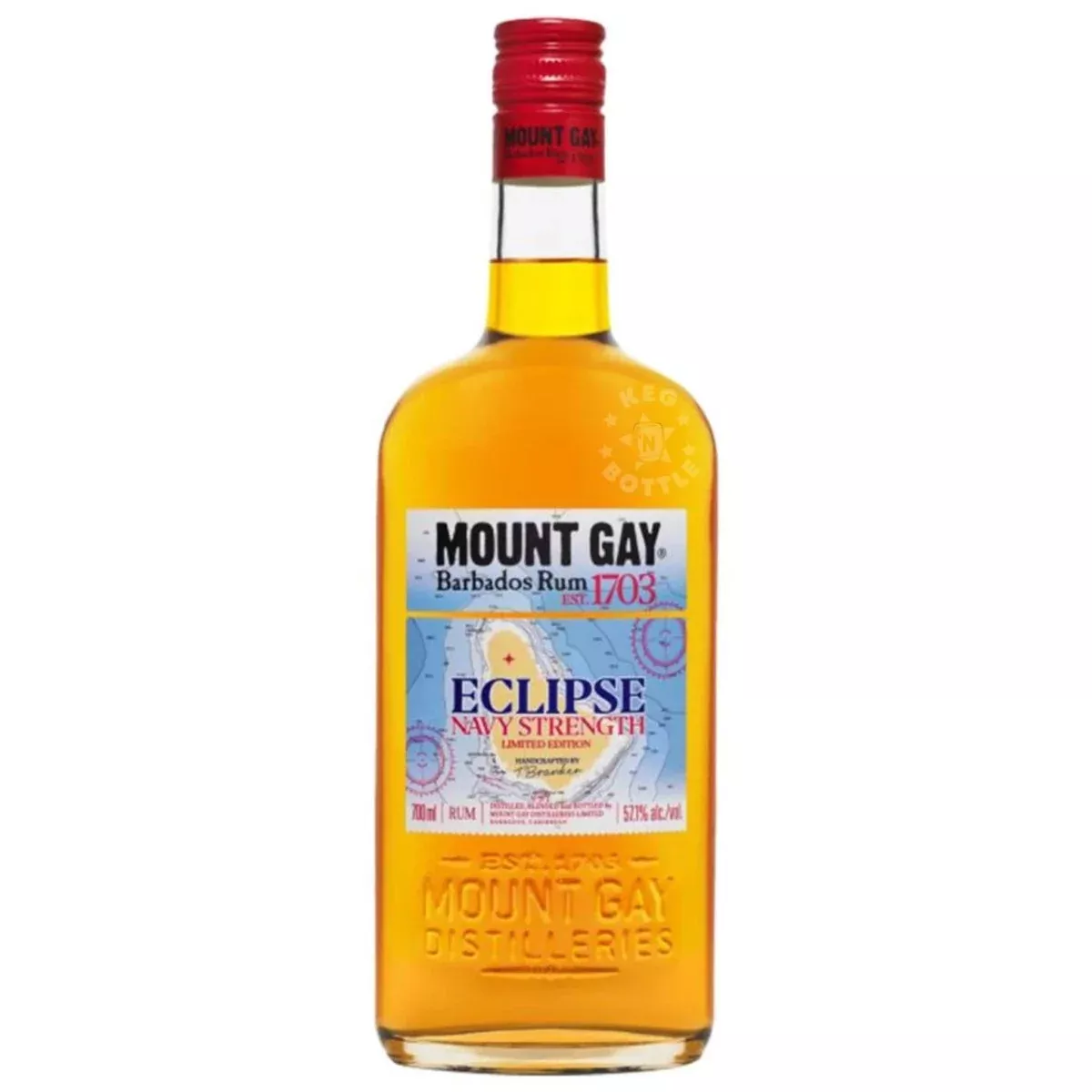 Mount Gay Eclipse Navy Strength Barbados Rum (700 mL)