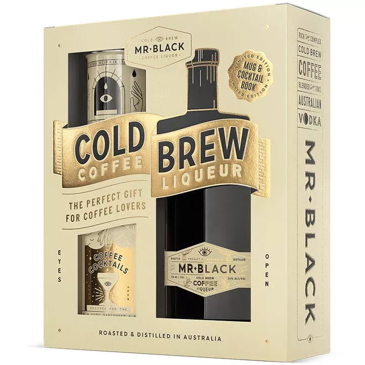 Mr. Black Cold Brew Coffee Liqueur with Mug Gift