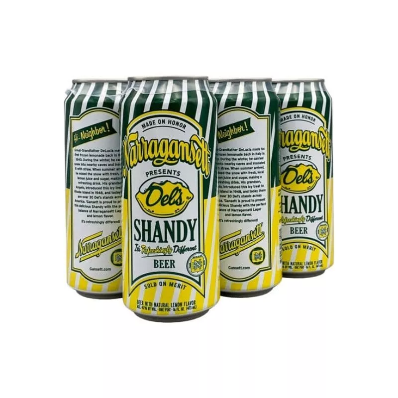NARRAGANSETT DEL’S SHANDY 6PK