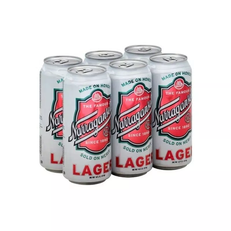 NARRAGANSETT LAGER TALLBOY 6PK