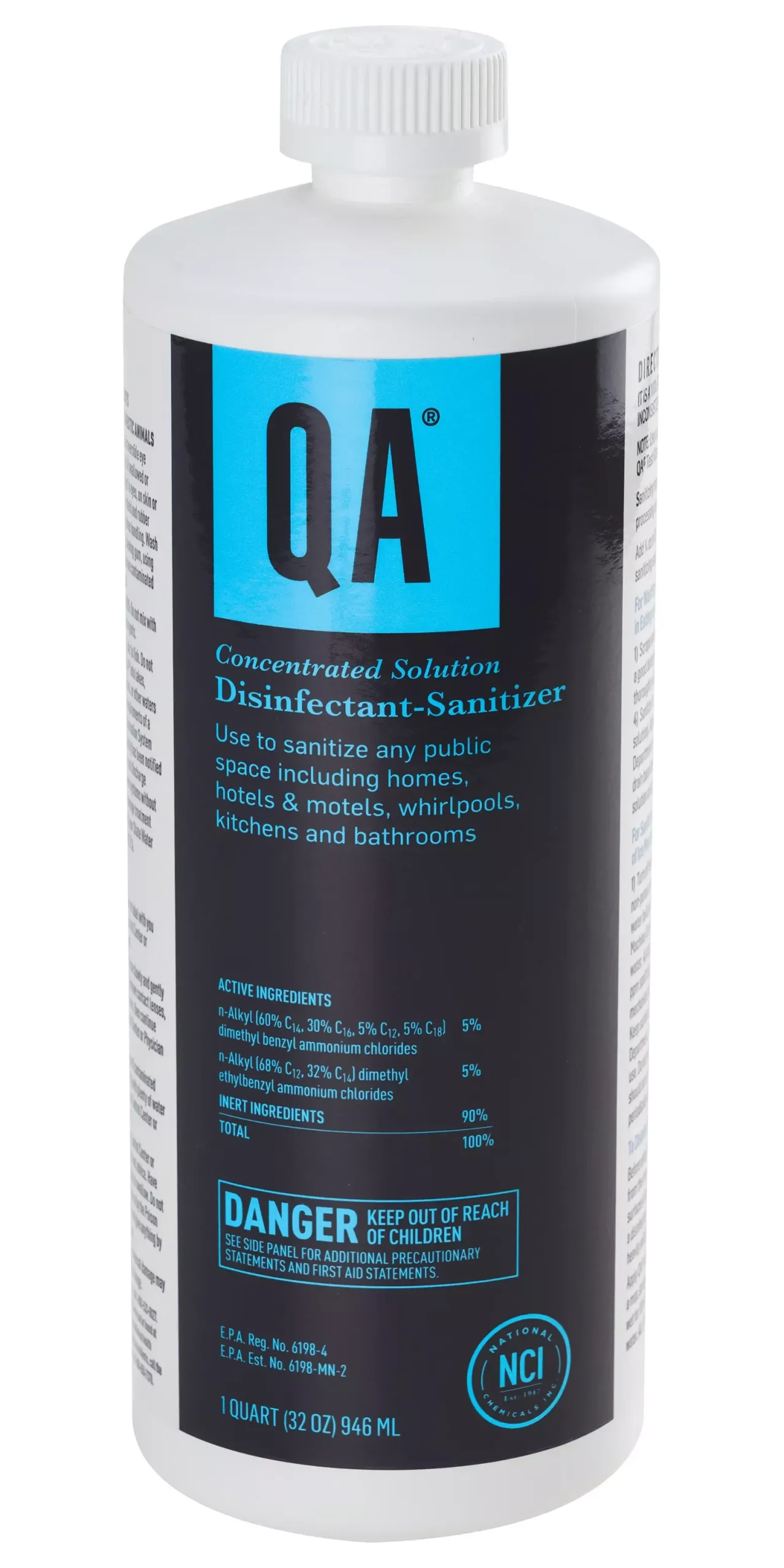 National Chemicals Q.A. Concentrated Solution - 32 oz Bottle