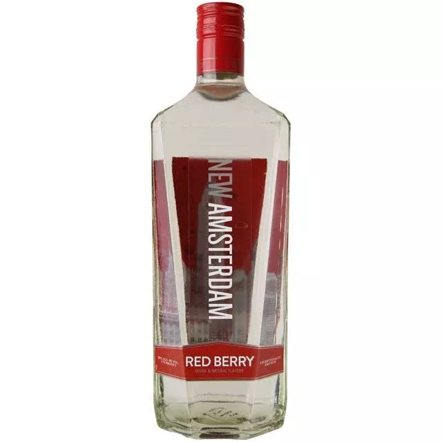 New Amsterdam Red Berry Flavored Vodka - 750ml Bottle