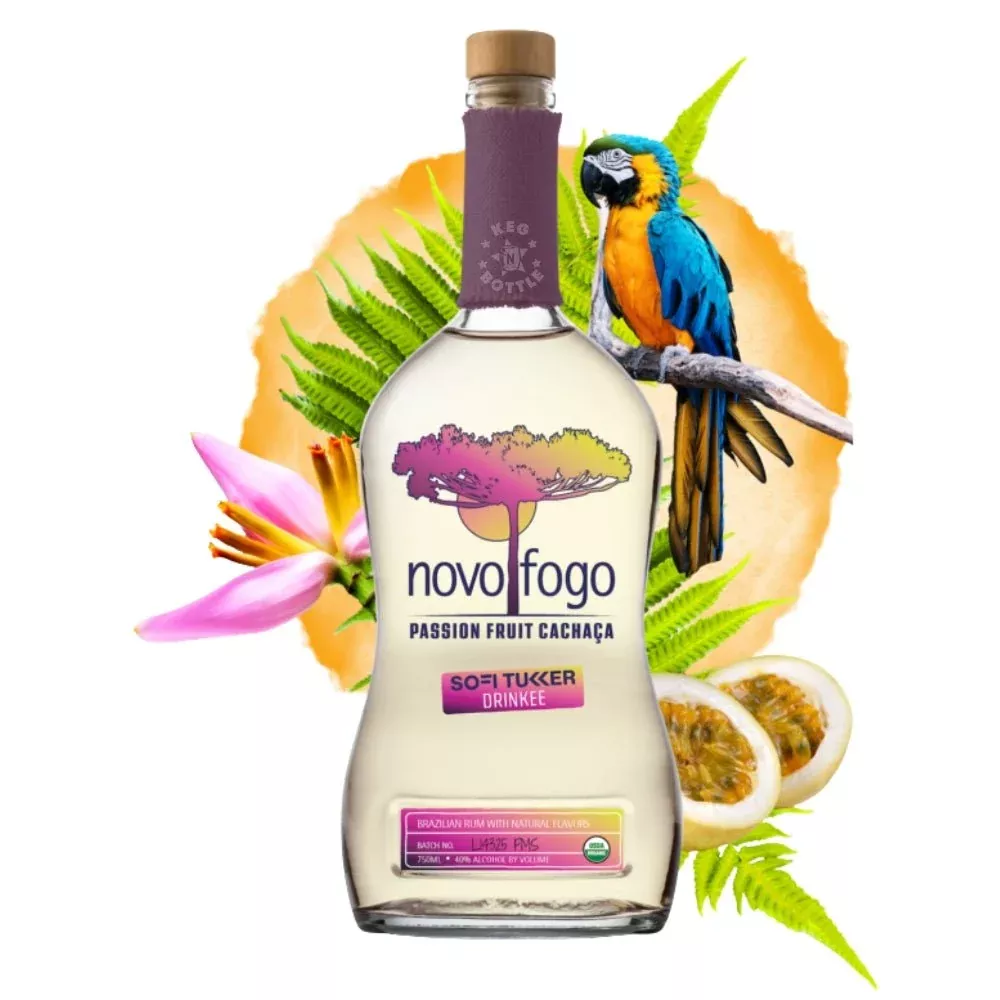 Novo Fogo Passion Fruit Cachaça (750 ml)
