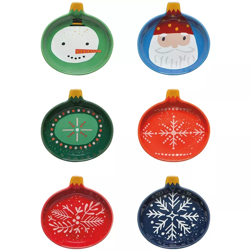 Now Designs Set of 6 Christmas Charms Pinch Bowls