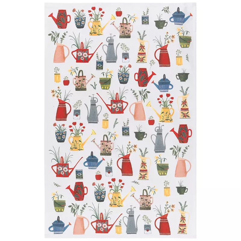 Now Designs Watering Cans Dishtowel
