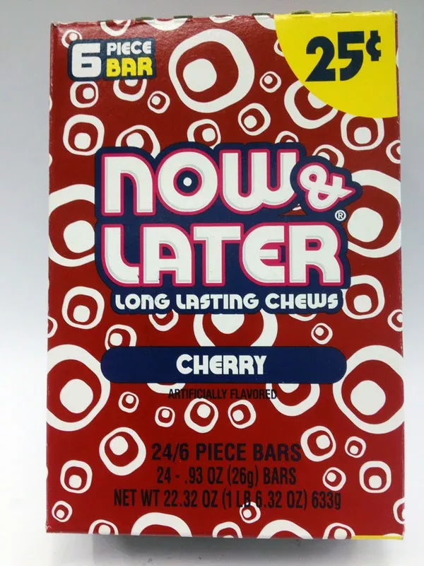 Now & Later Cherry 24P