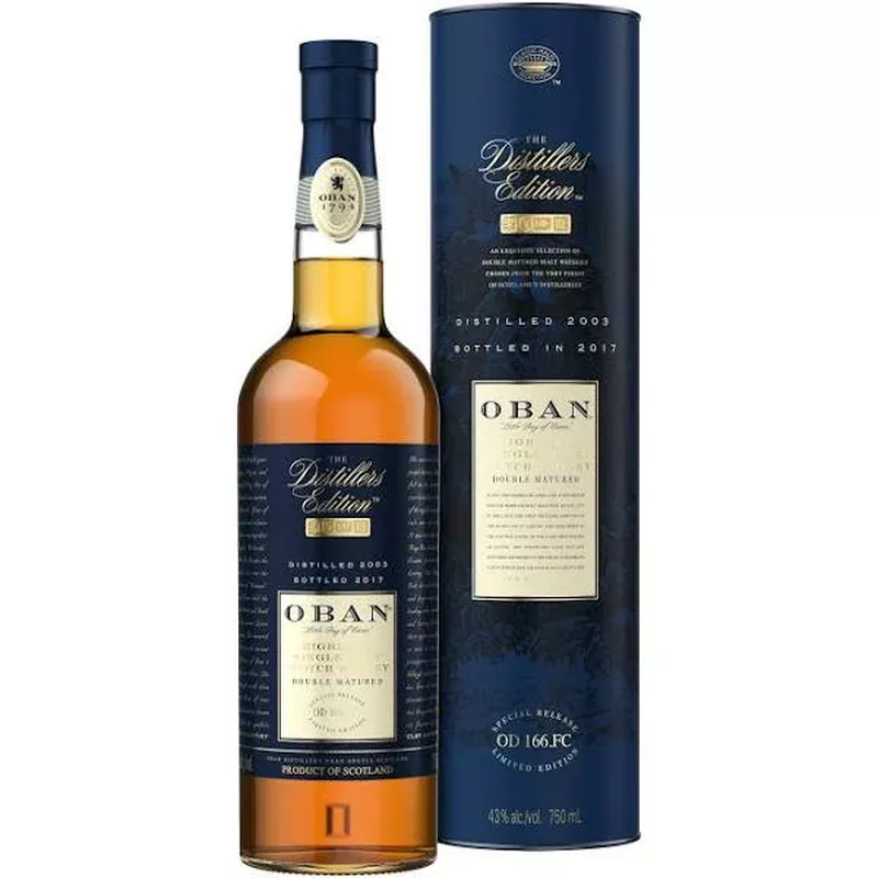 Oban The Distillers Edition Scotch Whisky 750Ml