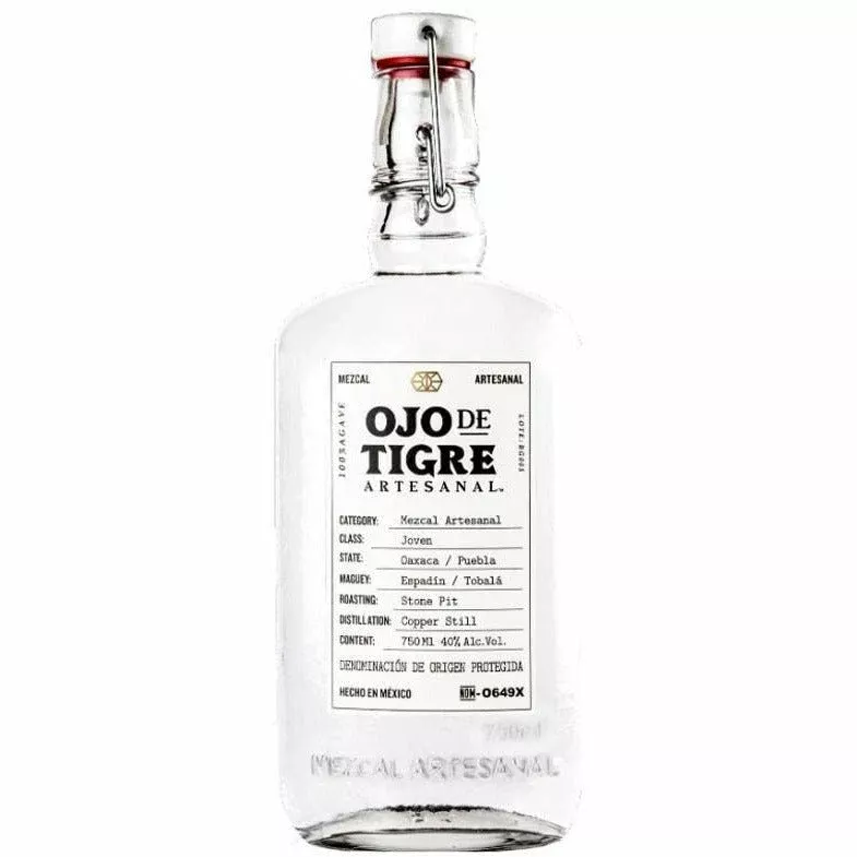 Ojo De Tigre Mezcal Artesanal Joven (750 mL)