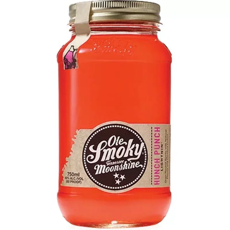 Ole Smoky Hunch Punch Lightnin Moonshine 750ml