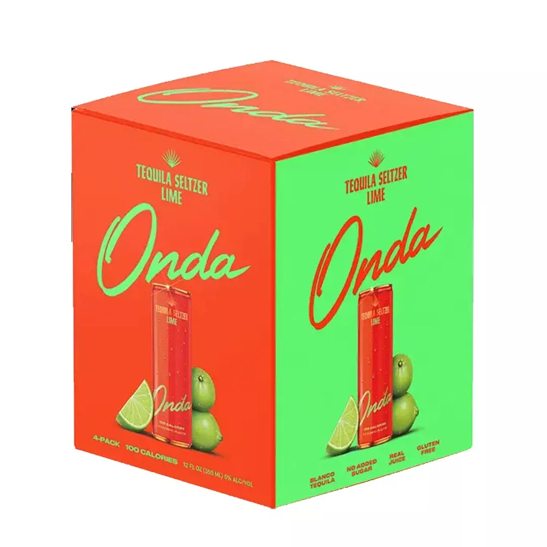 Onda Lime Tequila Seltzer 4PK