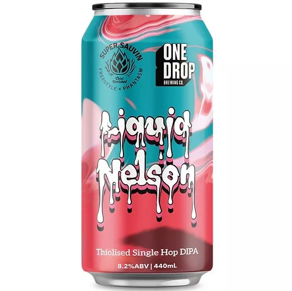 One Drop Brewing Liquid Nelson Double IPA 440mL