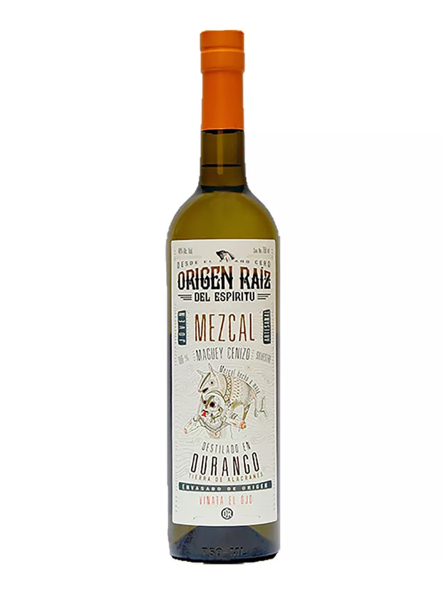Origen Raiz Cenizo Durango Mezcal