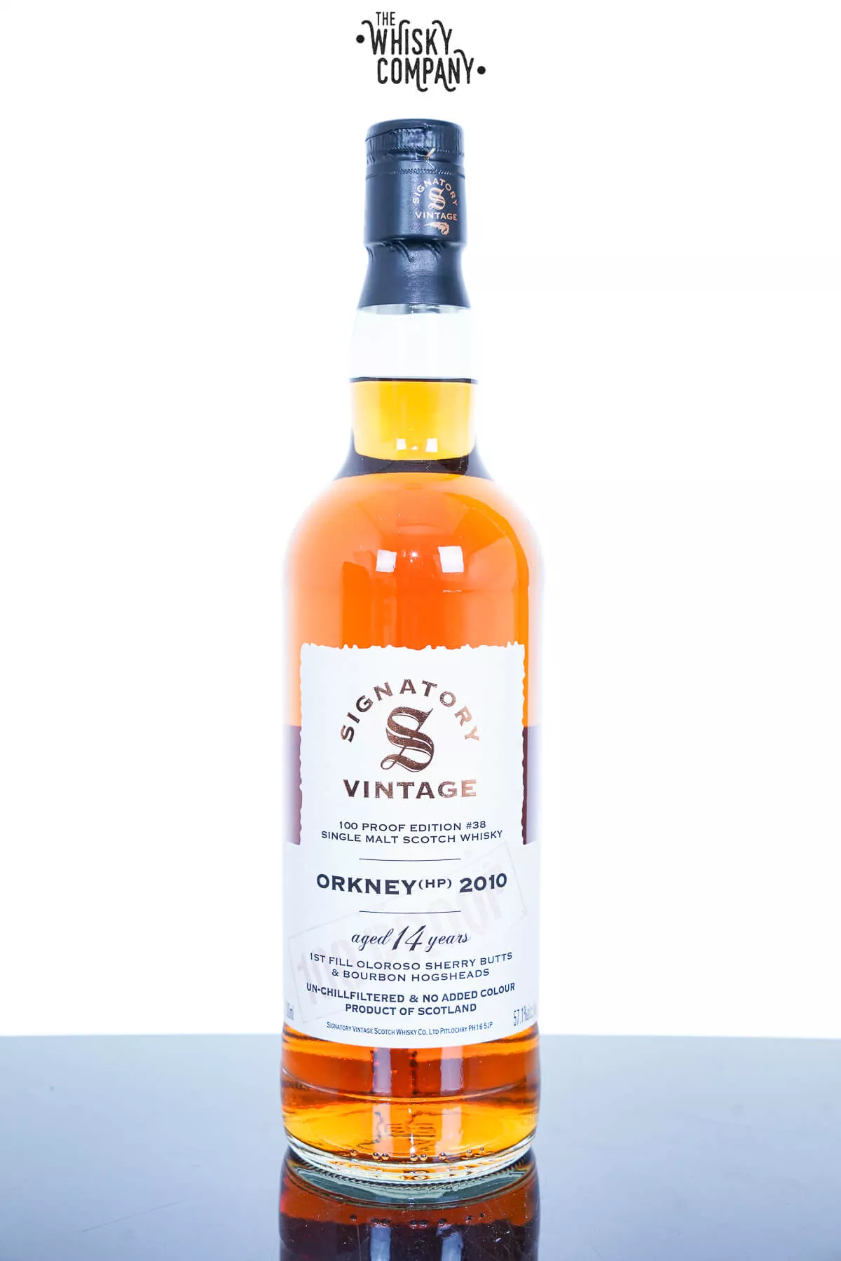 Orkney (HP) 2010 Aged 14 Years Single Malt Scotch Whisky – 100 Proof Edition #38 by Signatory Vintage (700ml)