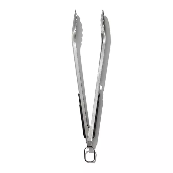 OXO Good Grips Grilling Tongs with Built-In Bottle Opener
