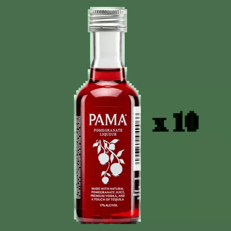 PAMA Pomegranate Liqueur 50ml x 10