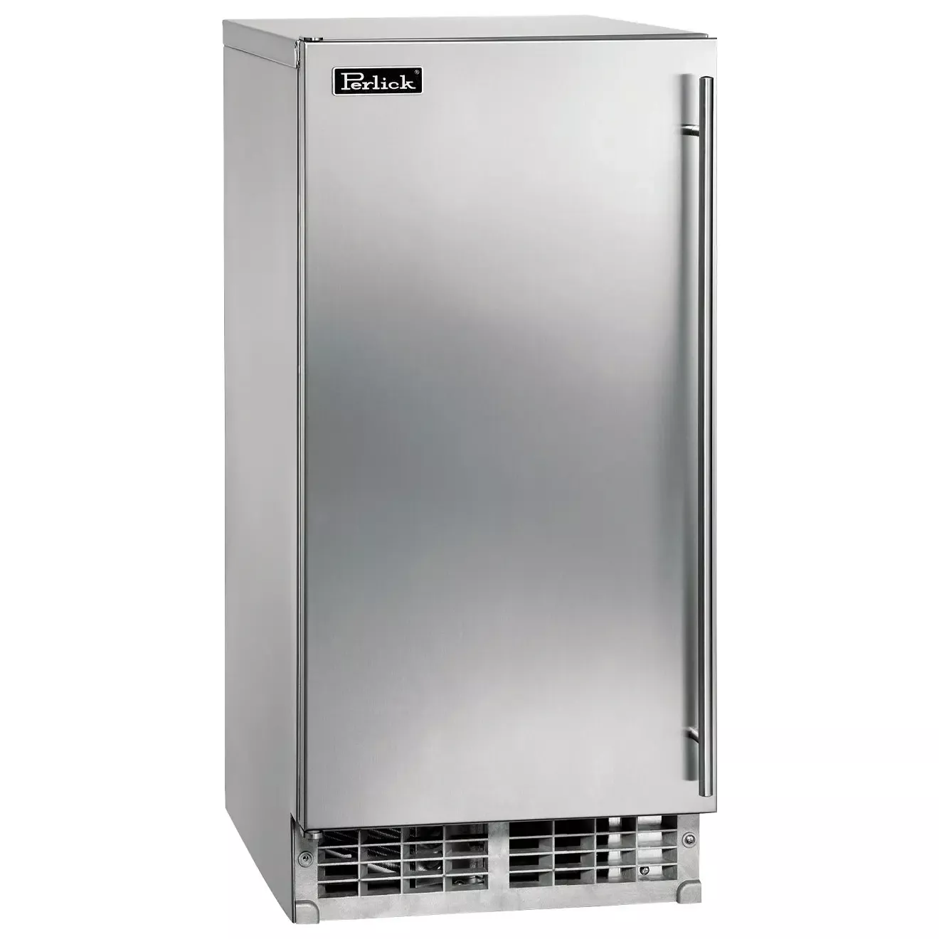 Perlick 15" Signature Series Clear Ice Maker - Solid Stainless Door - Left Hinge