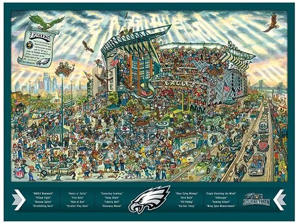 Philadelphia Eagles 500 Piece Puzzle