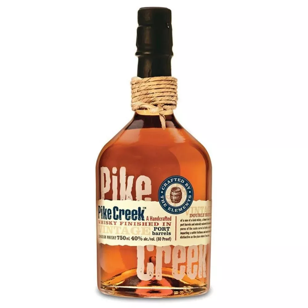 Pike Creek Whisky Finished In Port Barrels