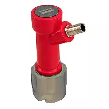 Pin Lock Home Brew Keg Tap 1/4" Barb - Gas In