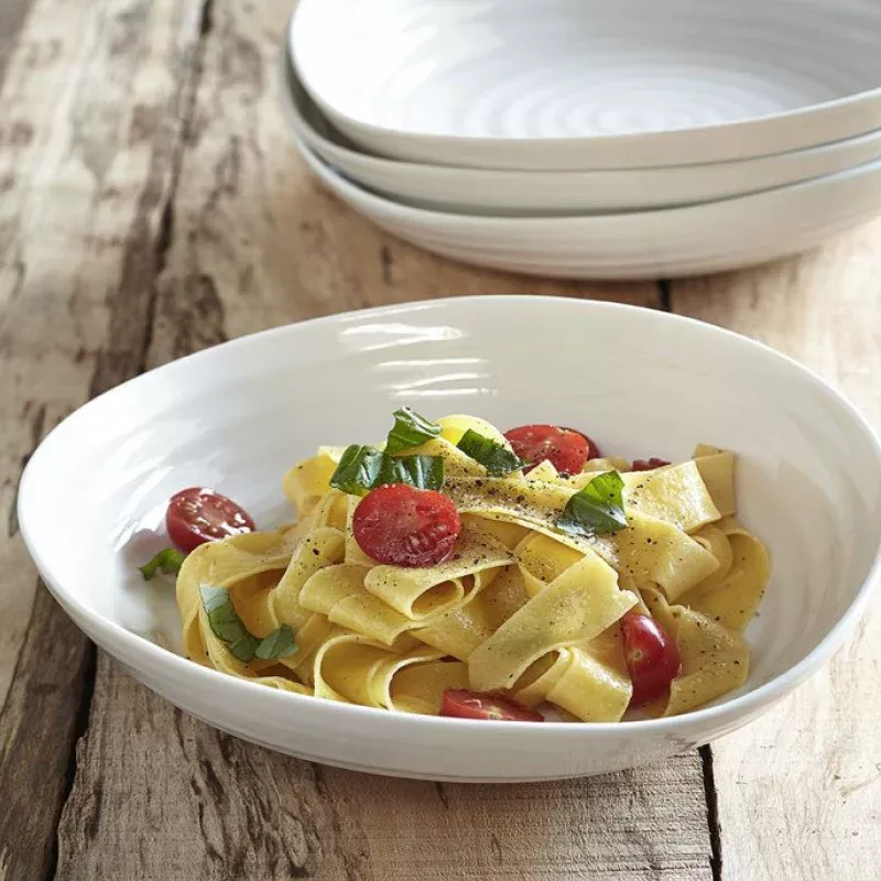 Portmeirion Sophie Conran White Pasta Bowl