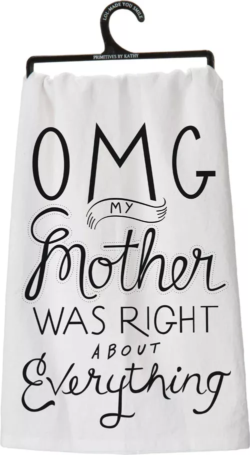 Primitives by Kathy OMG Tea Towel