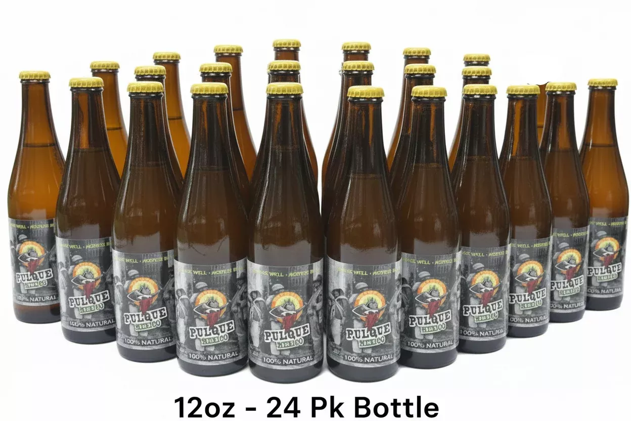 Pulque Mexico 12-Oz Bottle 24-Pack