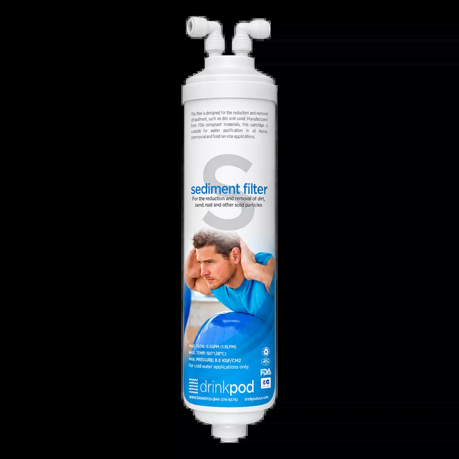 Quick-Connect Particle Scrub Pod