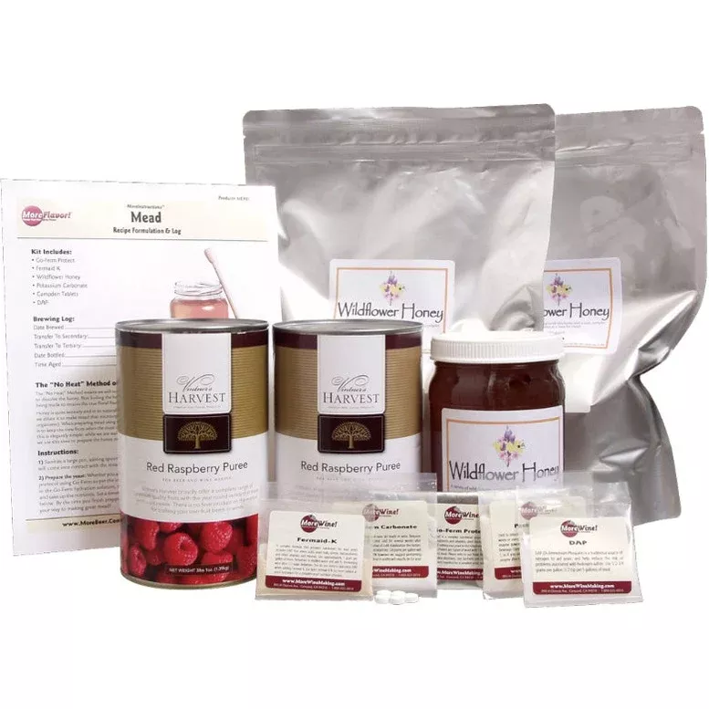 Raspberry Melomel Mead Kit