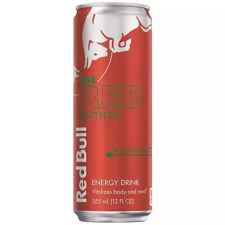 Red Bull Red Edition Energy DrinkWatermelon114mg Caffeine12 fl oz Can