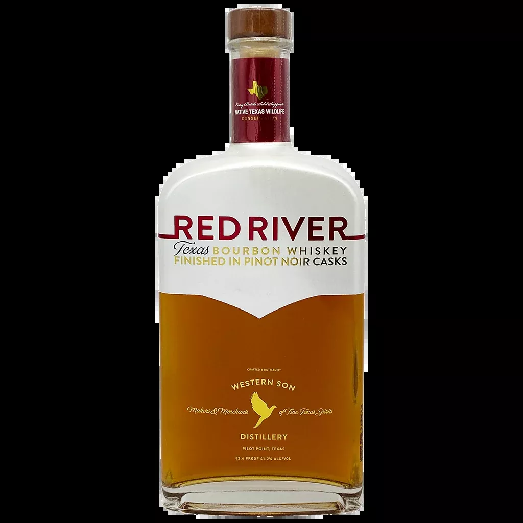 Red River Texas Bourbon Whiskey Pinot Noir Cask Finish 750ml