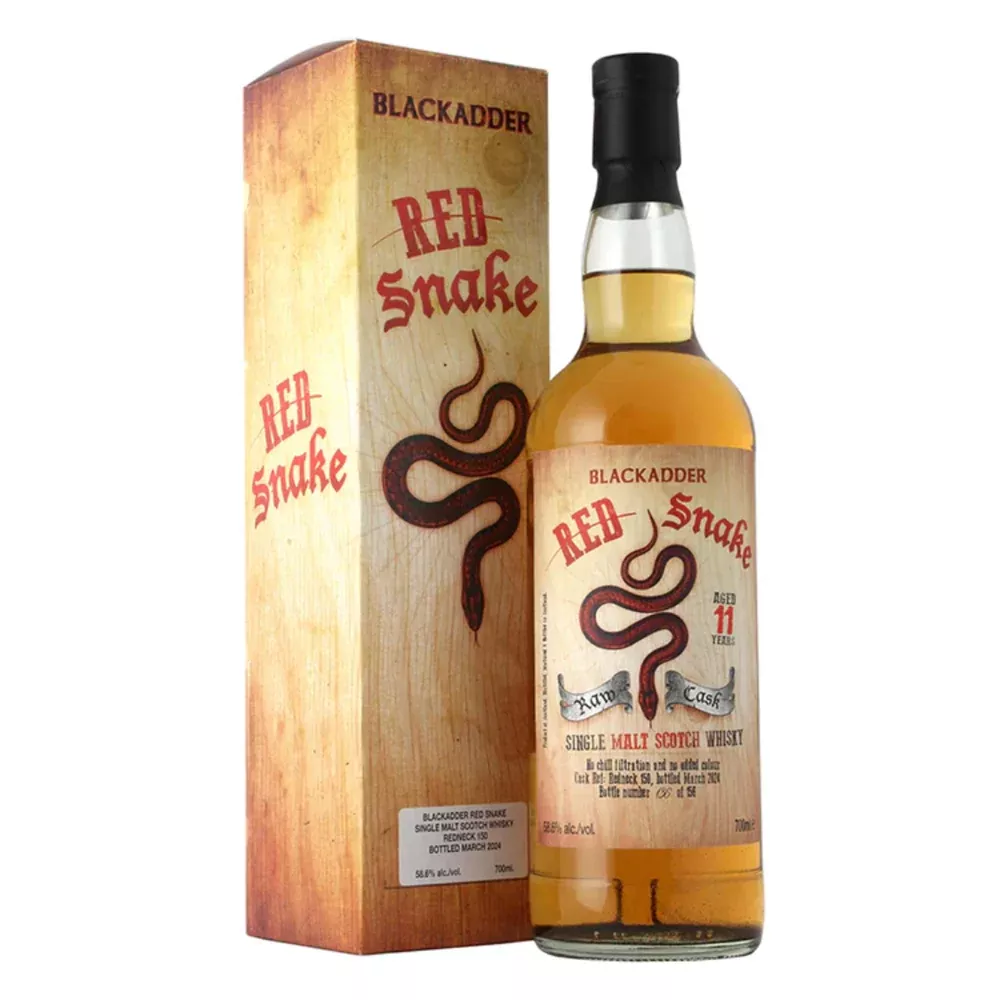 Red Snake 11 Year Old 2012 RN150 Raw Cask by Blackadder 58.6% 700mL