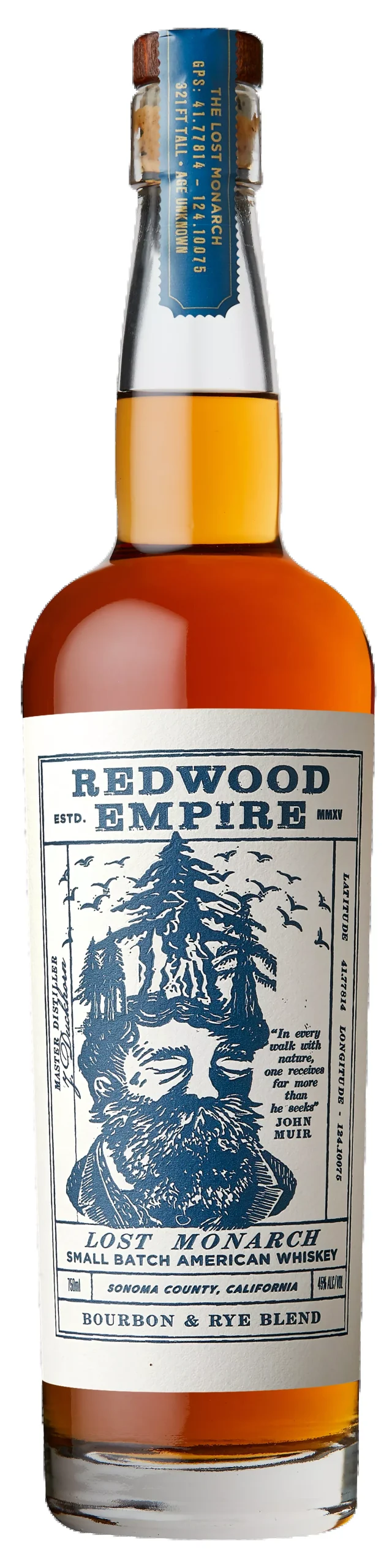Redwood Empire Whiskey Lost Monarch- 750ML