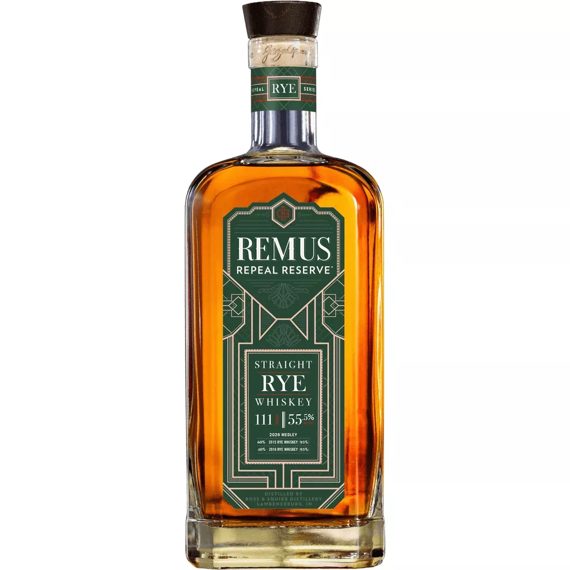 Remus Repeal Reserve Straight Rye Whiskey 2026 Release