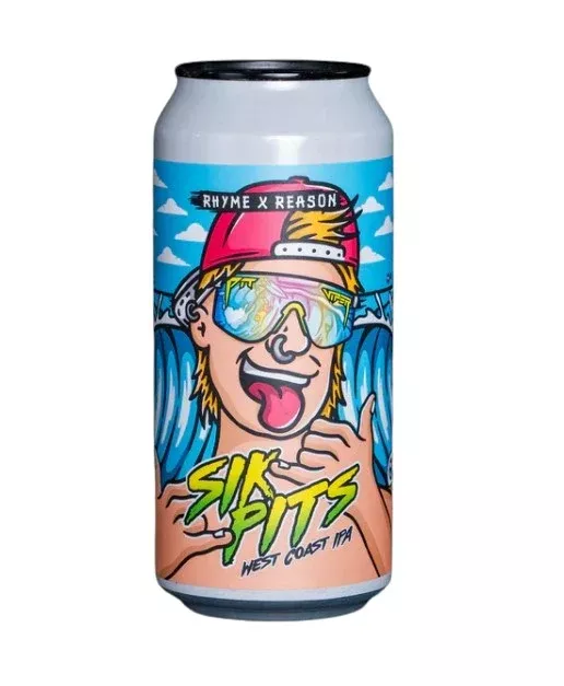 Rhyme x Reason Sik Pits West Coast IPA 440mL