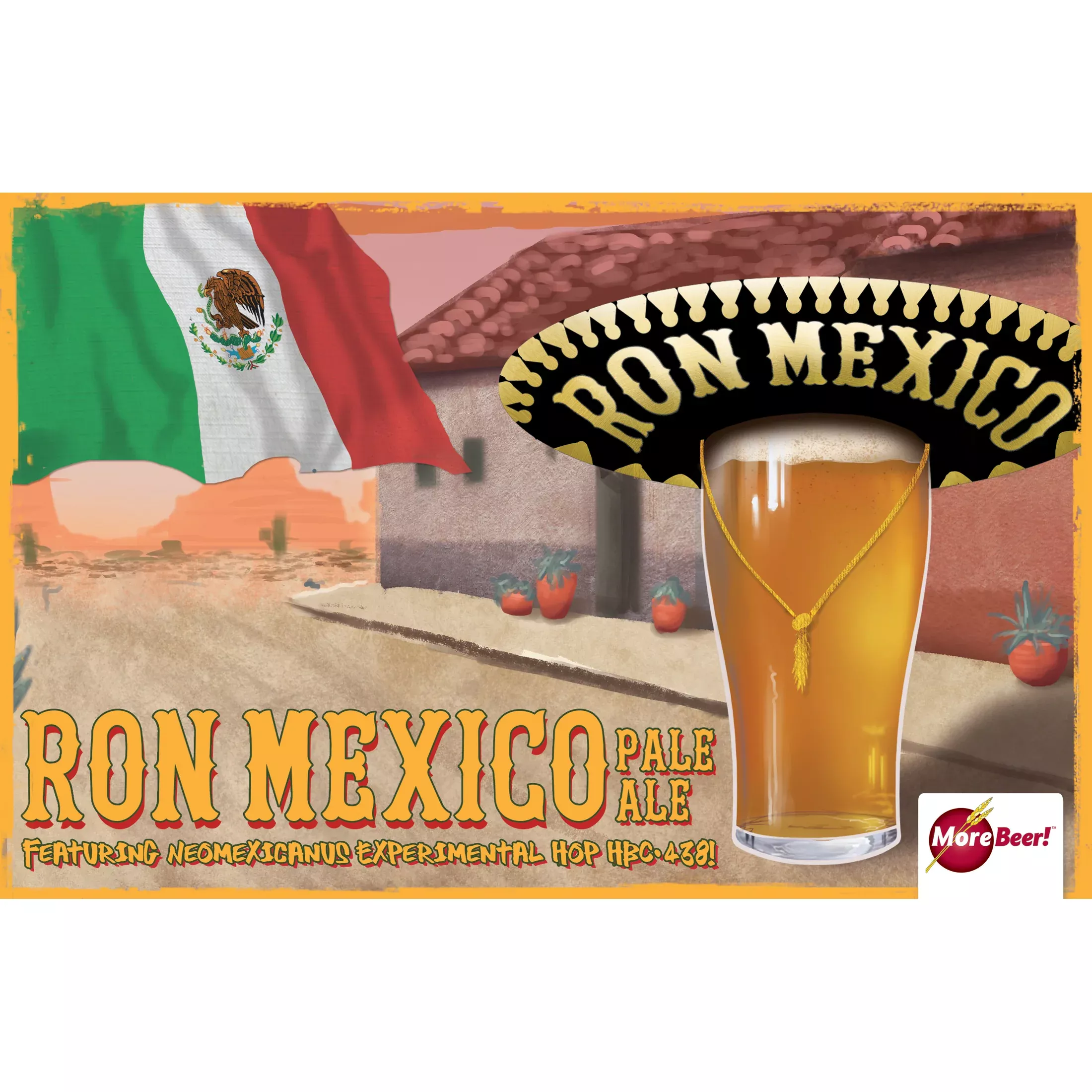 Ron Mexico Pale Ale | 5 Gallon Beer Recipe Kit | All-Grain