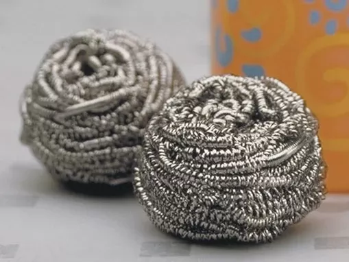 RSVP Endurance Set of 2 Stainless Steel Scrubbies