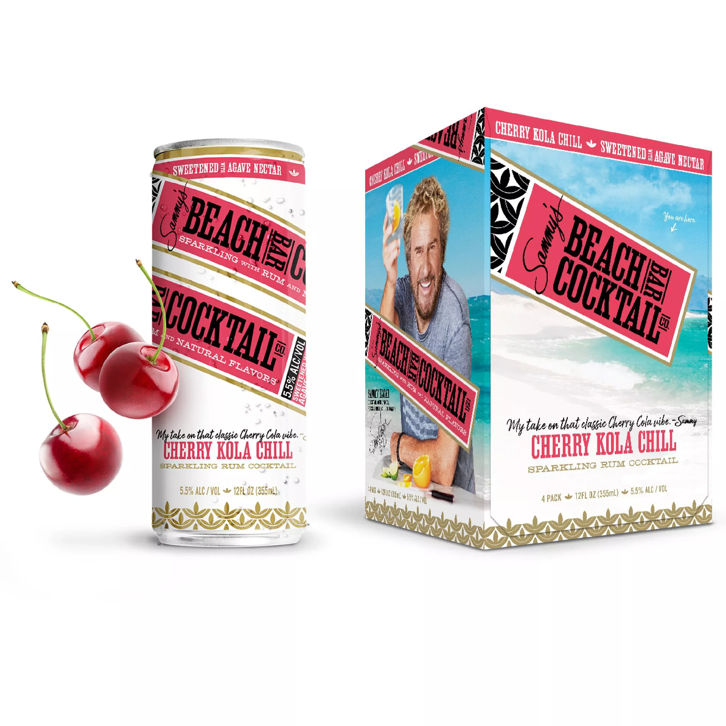SAMMY’S BEACH BAR COCKTAIL CO. CHERRY KOLA CHILL 4 PACK
