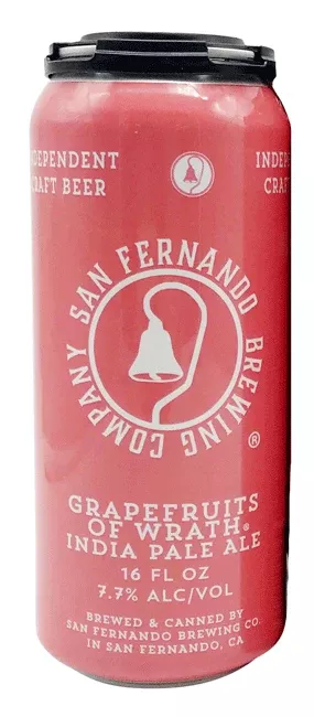 San Fernando Brewing Grapefruits of Wrath 16oz