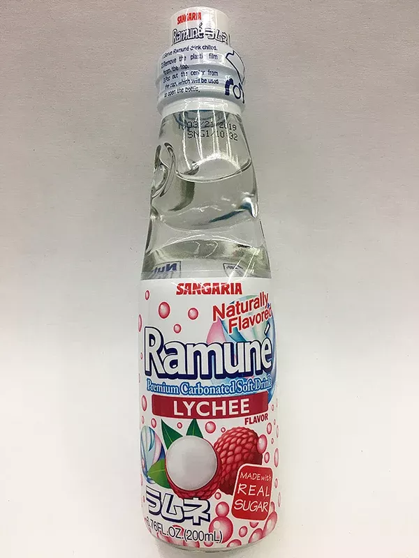 Sangaria Ramune Lychee Soda 8-Pack
