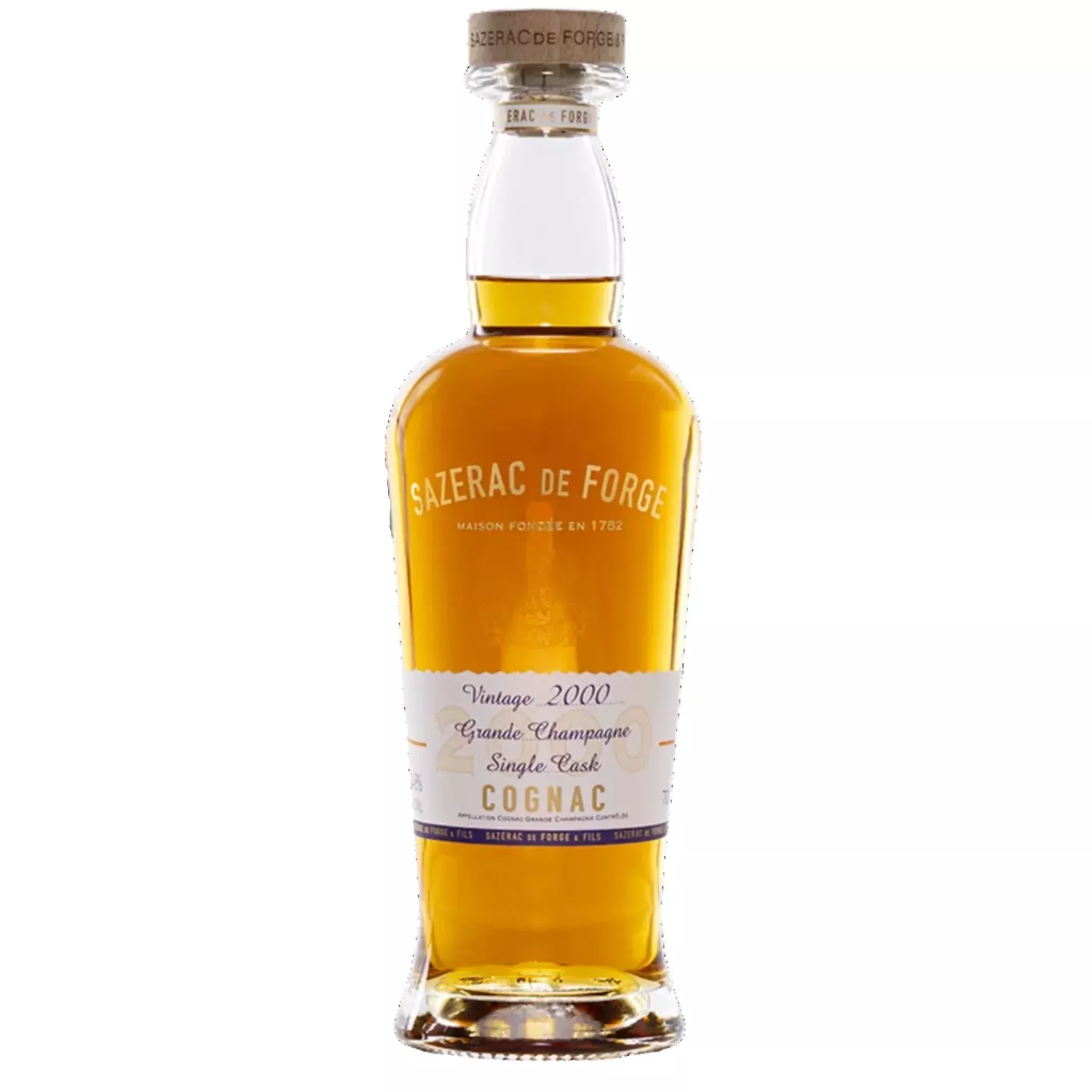 Sazerac De Forge Vintage 2000 Grande Champagne Single Cask Cognac