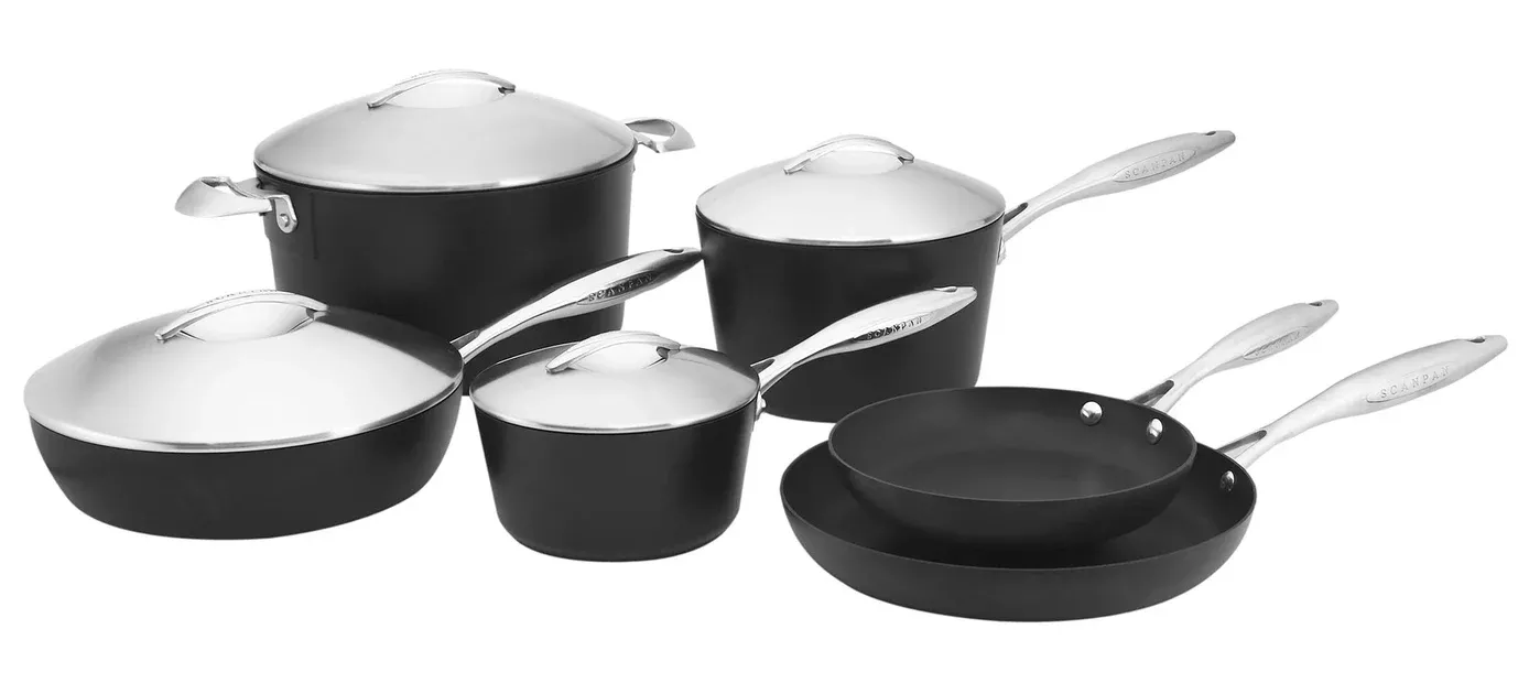 Scanpan PRO 10 Piece Nonstick Cookware Set
