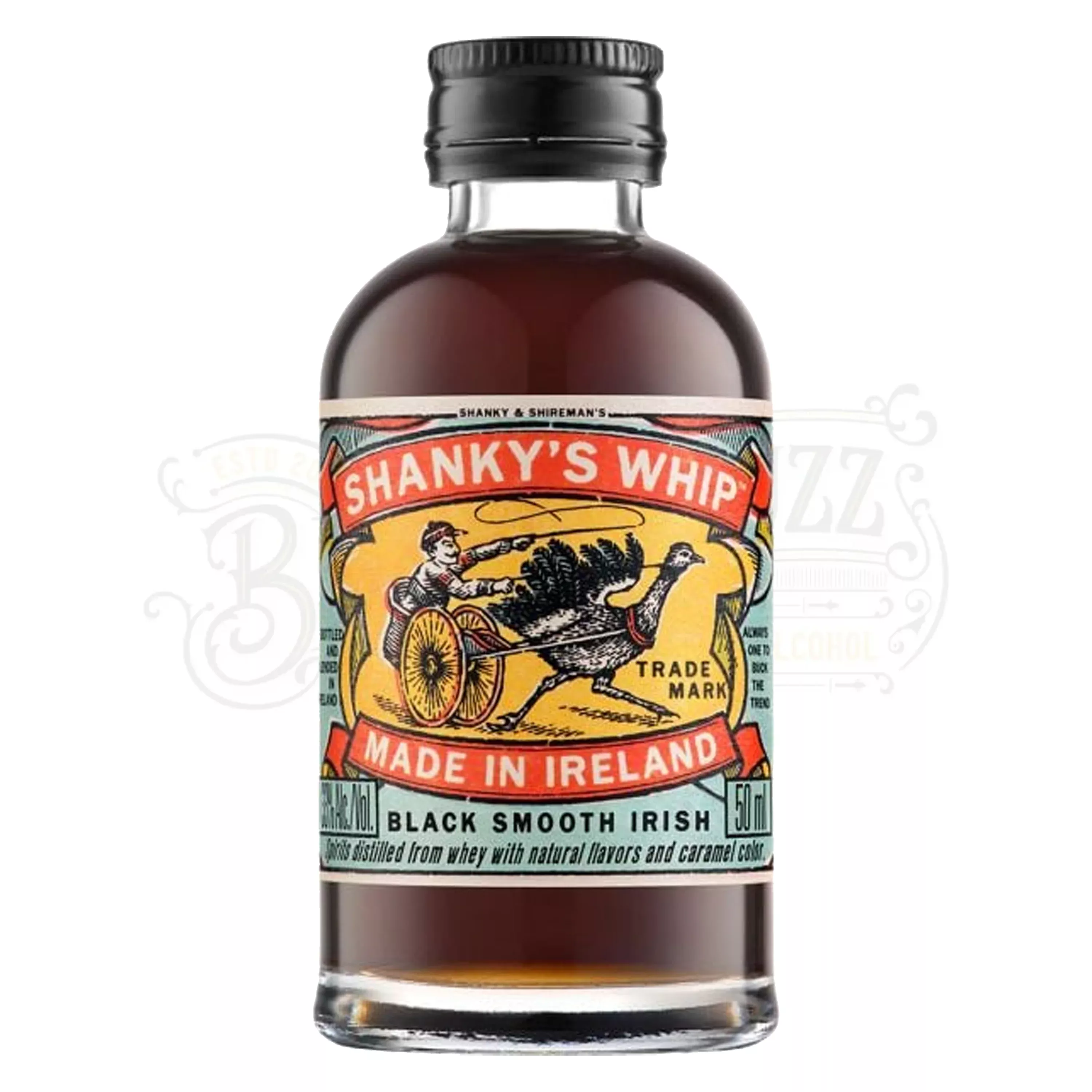 Shanky's Whip Black Smooth Irish Liqueur 375ml