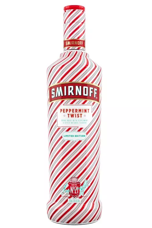 Smirnoff Peppermint Twist 60 Proof (Vodka Infused With Natural Flavors) - 750 mL Bottle
