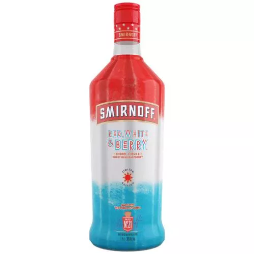 Smirnoff Vodka Red White & Berry - 1.75L