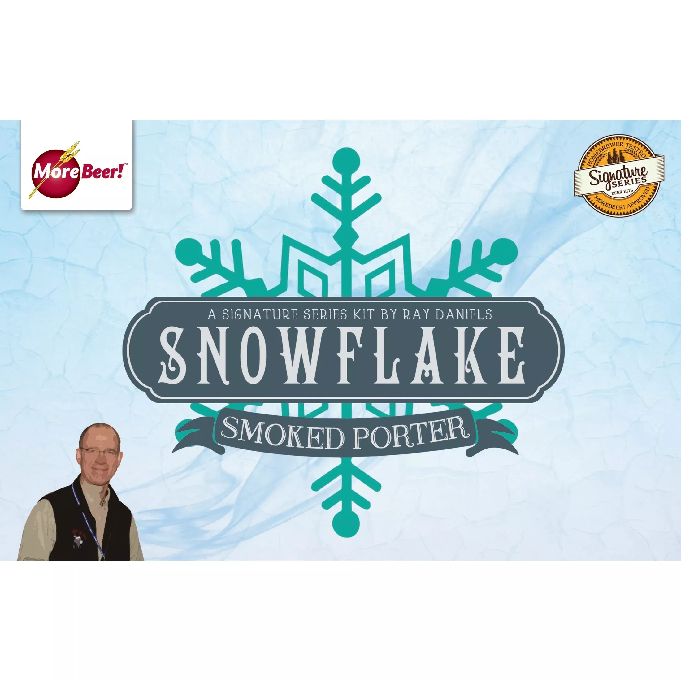 Snowflake Smoked Porter by Ray Daniels | 5 Gallon Beer Recipe Kit | Extract